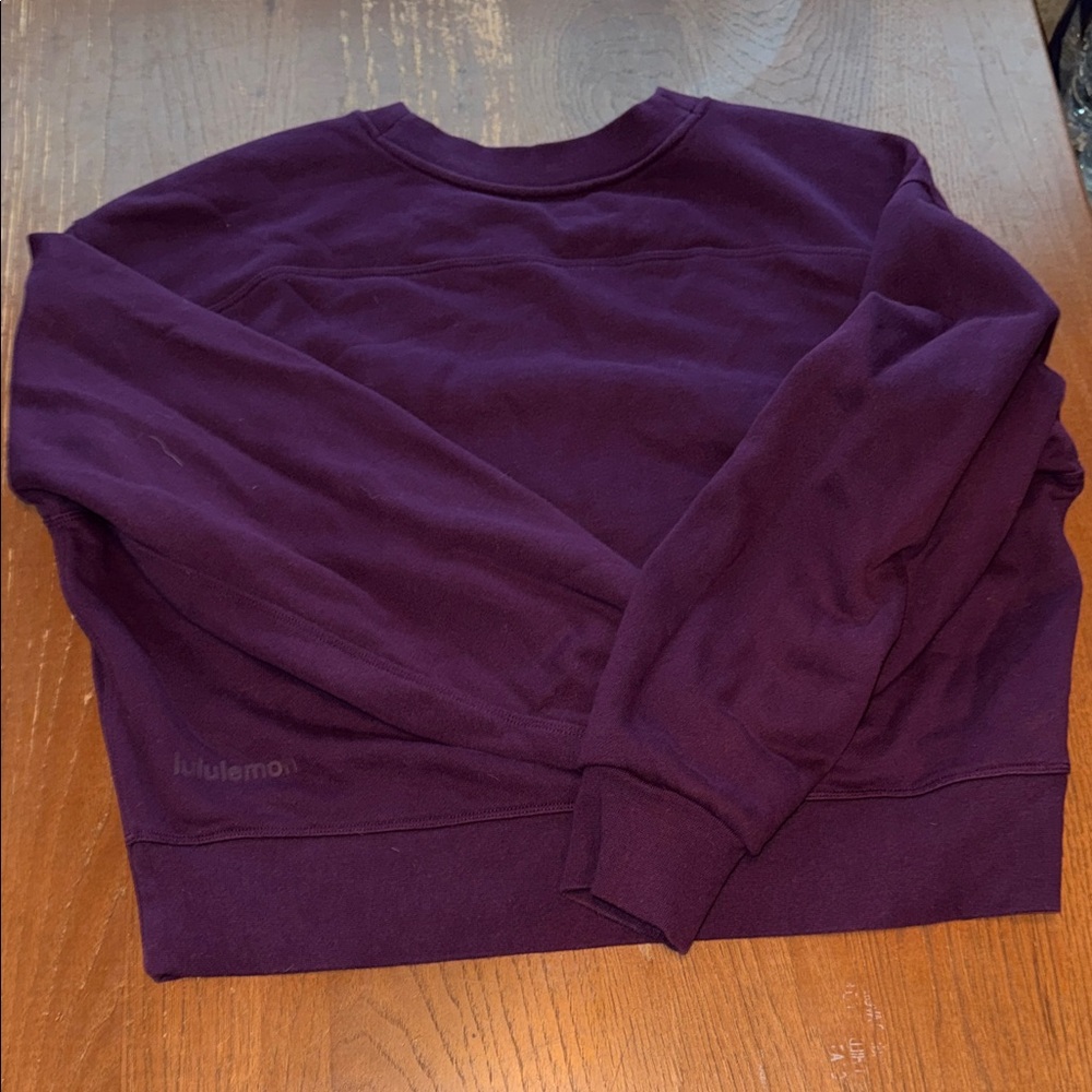 lululemon athletica Women's Crewneck Sweater - Plum